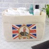 Large 'King's Coronation Union Jack Flag' Canvas Organiser/Storage Bag (OR00024610)