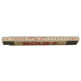 Sola Wooden Swedish Meter 2.4 Metres Glass Birch Art H 2.4/12