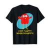 I Get Flappy When I'm Happy Funny Autism T-Shirt T-Shirt