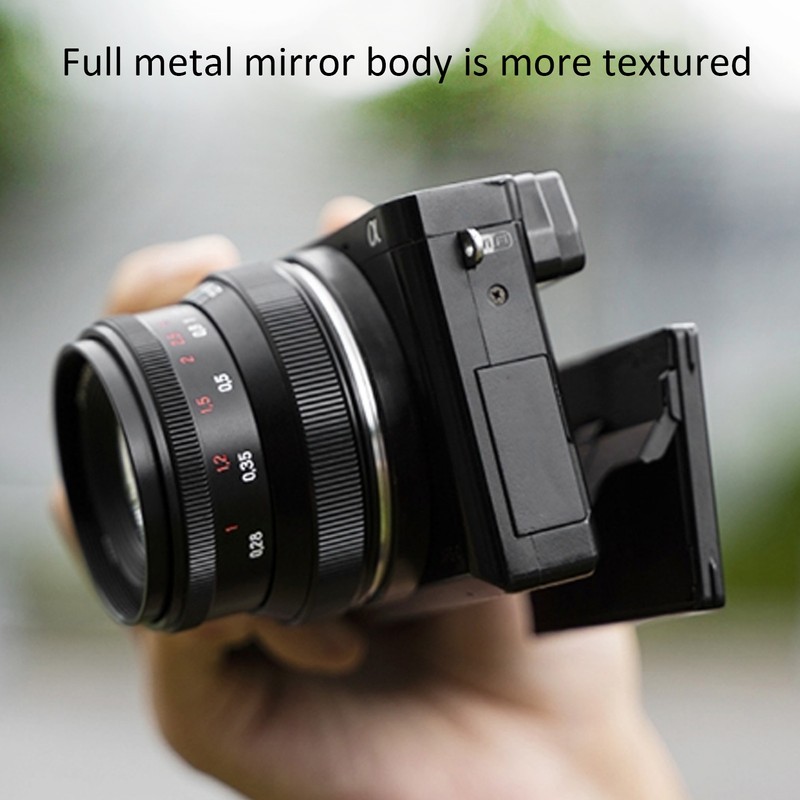 7Artisans 35mm F1.2 II Large Aperture Lens for Sony A6600/A6400/A6000