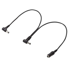 TECH DC Cable Power Distribution Cable 2 Crotch Power Supply Cord DC-2 Black