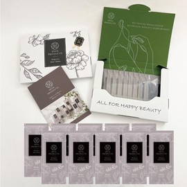 Maifa Products Bath Salt, White Rose Scent, 1.1 fl oz (30 ml) x 10 Packets, Bath Oil, Bath Milk, Botanical, Beauty Cosmetics, Gift Box Included