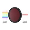 FOTGA 77mm Adjustable Infrared Filter IR Pass X-Ray Lens Filter