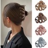5Pcs Large Octopus Clip Non-slip Big Spider Hair Claws,Octopus Hair