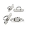 NOVSINO Stainless Steel Ceiling Hooks Wall Hooks, M8 Screw Mount