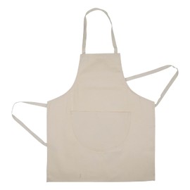 Adventure Togs Kids Art & Craft Apron, Childrens Paint Apron for Primary & Secondary School, Woodwork & Cooking For Boys & Girls, Cream, Teens