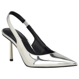 Nine West Women's Denaye3 Pump, Silver 040, 9.5