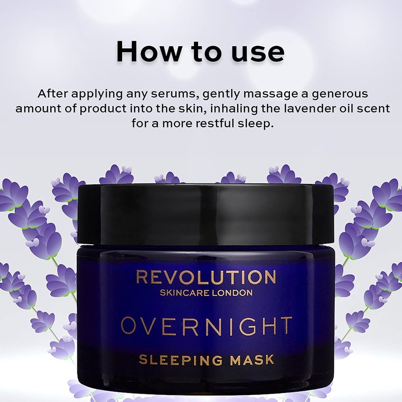 Revolution Skincare London Overnight Soothing Sleep Mask Face Mask 50ml