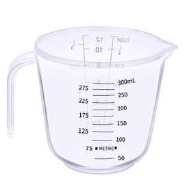 DOTINGHUX Measuring Cup, 1 ½ Cup, Clear