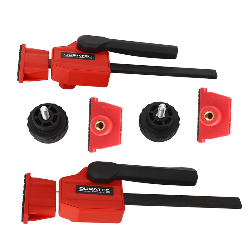 2Pcs Bench Dog Clamps Woodworking Workbench Dog Hole Edge Adjustable