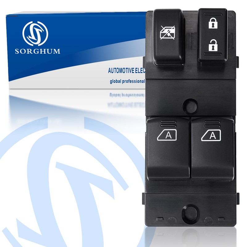 Sorghum Power Window Switch Driver Side - Master Window Switch