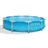 Intex 28206EH Large Round Above Ground Swimming Pool with Reinforced