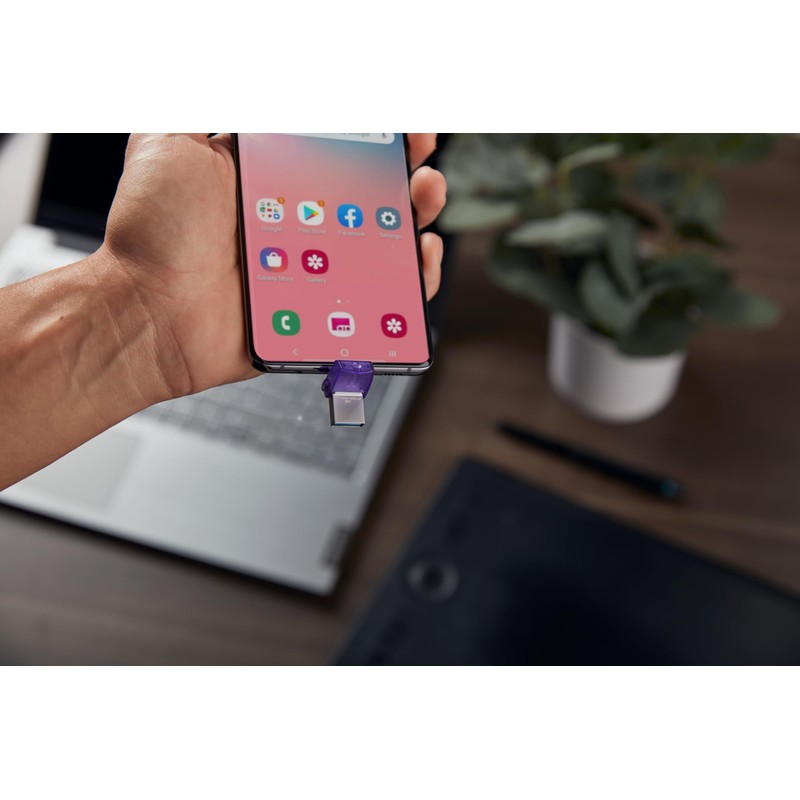 Kingston USB Data Traveler MicroDuo 3C, Capacidad: 64GB, USB Type-C