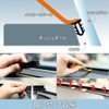 LIKENNY Dashboard Silent Prevention Tape Windshield Slit Strip Vibration Reduction
