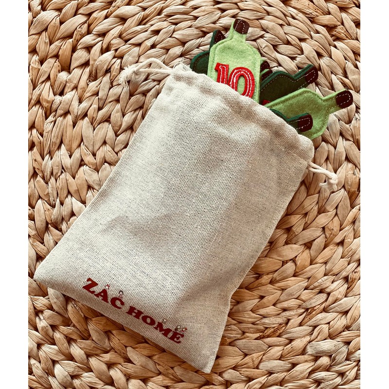 10 Green Bottle Nursery Rhyme Finger Puppet