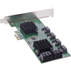 InLine® 76617K Interface Card, 8X SATA 6Gb/s Controller, PCIe 2 (PCI-Express)