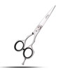 Professional Hairdressing Scissors 5.5" with Dial Spring Screw, Hook, Rubber