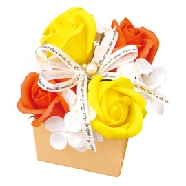 Poppy Nagoya Soapflower Artificial Flower Bouquet Gift Bubble Flower S-110 Yellow