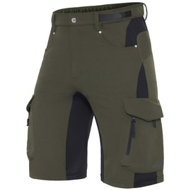 XKTTAC - Pantalones cortos elásticos ligeros de secado rápido para hombre, para senderismo, tácticos, camping, viajes con 6 bolsillos