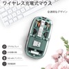 Transparent Mouse, 2.4G USB, Wireless, Bluetooth, Quiet, Type-C Charging, 4DPI,