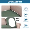 H.VERSAILTEX Super Stretch Individual Seat Sofa Covers Couch Cushion Covers