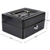 Mini Safe Security Box Household Portable Steel Lockable Cash Money