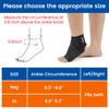 Willcom Ankle Support Brace Compression Sleeve with Adjustable Strap –