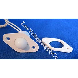 10 Pack Ademco Quick Switch QS-918 MA Recessed Roller Ball Plunger w/18" Leads