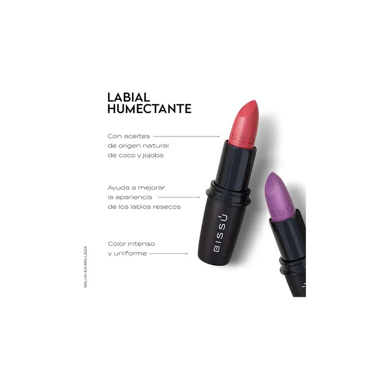 Kit Labiales Humectantes 6 Tonos Bissu Rojos Para Invierno