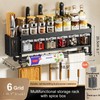 Hanging Wall Mount knife Wall Mount,Condiment Cup, Space-Saving Knife Rack