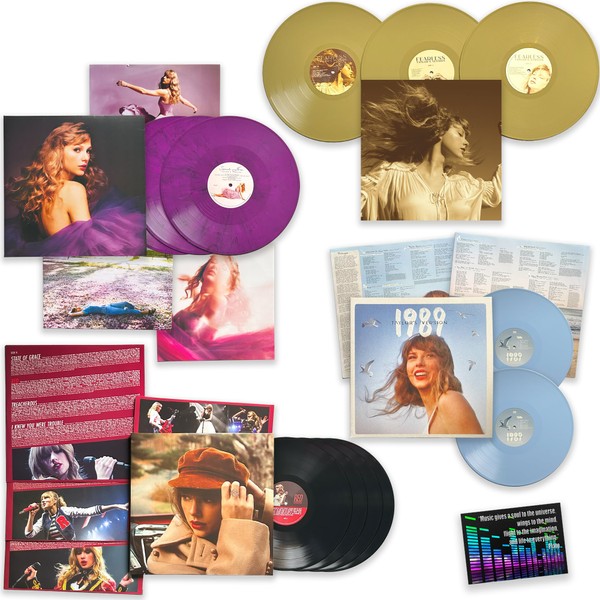 Taylor Swift "Taylor's Version" Complete Collection: Fearless (Gold)/ Red /