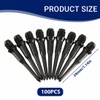IKOPFLN Pack of 100 Plastic Dart Tips, Soft Dart Tips,