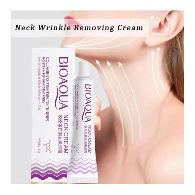 Crema Gel A, Hialuronico Reafirma Cuello Disminuye Papada 40