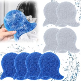 RXKFIGX 8 pieces anti-lint balls, washing machine, pet hair remover, washing machine, reusable hair catcher, washing machine, cat hair remover, washing machine for removing pet hair, lint and lint