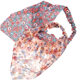 IWOWHERO Bandana Head Wrap for Women Silk Hair Scarf Elastic Bandana for Styling