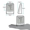 La Crosse Technology 308-1409WNH-CBP Battery Operated Wireless Digital Thermometer -