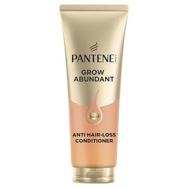 Pantene Grow Abundant Anti Hair Loss Conditioner 250ml for Fine, Weak Hair, Makes Hair 5X Stronger Increasing its Resilience Against Breakage, With 1500mg Pro-Vitamin Complex & Amino Acids