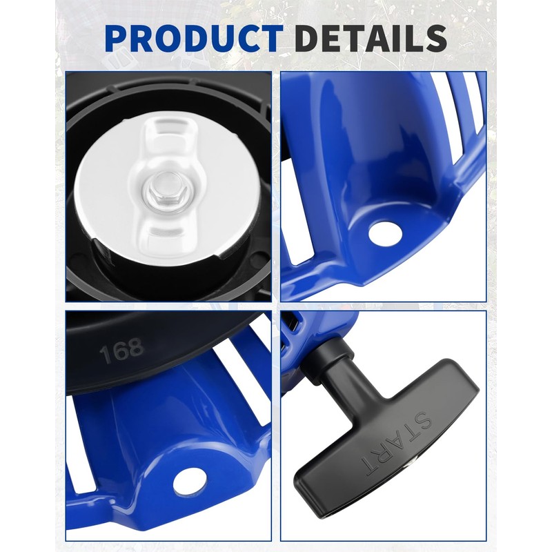 ANODZU Pull Start Recoil Starter Fit for Powerhorse 212cc Engine
