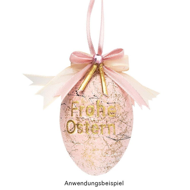 Ideen mit Herz Decorative Eggs | With Embossed Ornamentation |