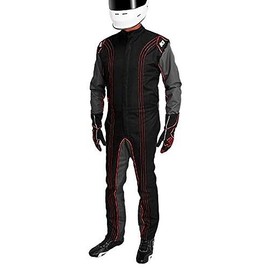 K1 Race Gear CIK/FIA Level 2 Approved Kart Racing Suit (Red, X-Large)