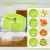 Spiralizer for Veggies, 4 in 1 Zoodles Zucchini Noodle Maker,