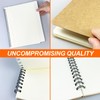 TAOBWN 2 Pack A4 Blank Notebook 120 Pages/60 Sheets Wirebound