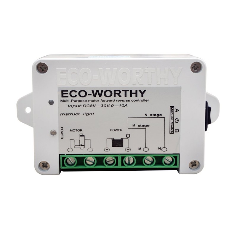 DCHOUSE 12V DC Linear Actuator Motor Controller Positive Inversion Linear