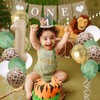 22Pcs Wild One Birthday Decorations, First Birthday Decorations Boy, Safari