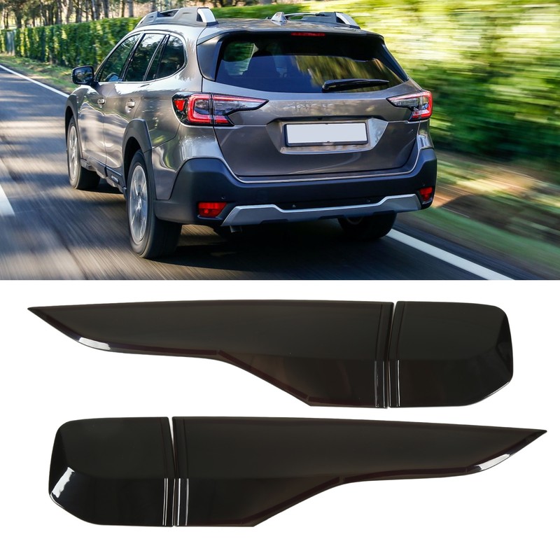 4Pcs Car Tail Light Cover Trim Protective Decorative Tail Lamp