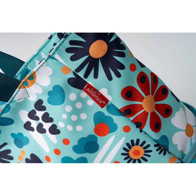 Solance Large Shopping Tote Bag Shoulder Gym Beach Travel Bag