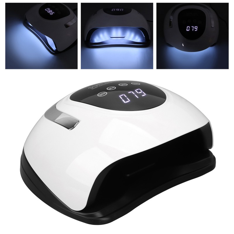 LED UV Nail Dryer 220W 57pcs Lamp Chips 4 Timers