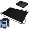 RV Rear Door Awning,Truck Sun Shade Cover | Windproof Rear