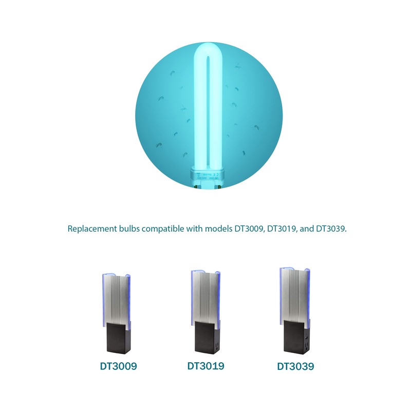Dichroma 21050 9-Watt Replacement Bulb Compatible with Dynatrap DT3009 DT3019
