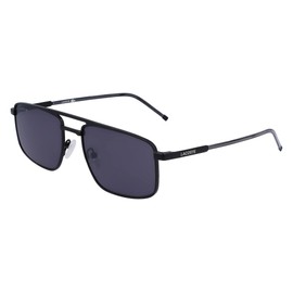 Lacoste Men's Sunglasses L255S - Matte Black with Solid Black Mirror Lens